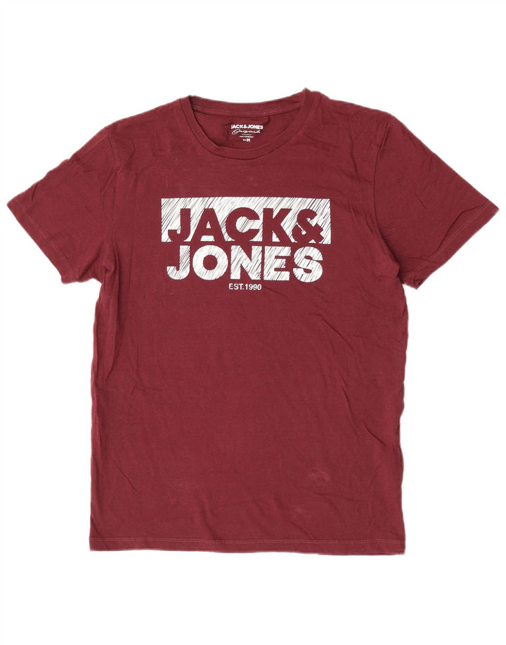 Ανδρικό γραφικό μπλουζάκι Jack & Jones, μεσαίο βαμβάκι