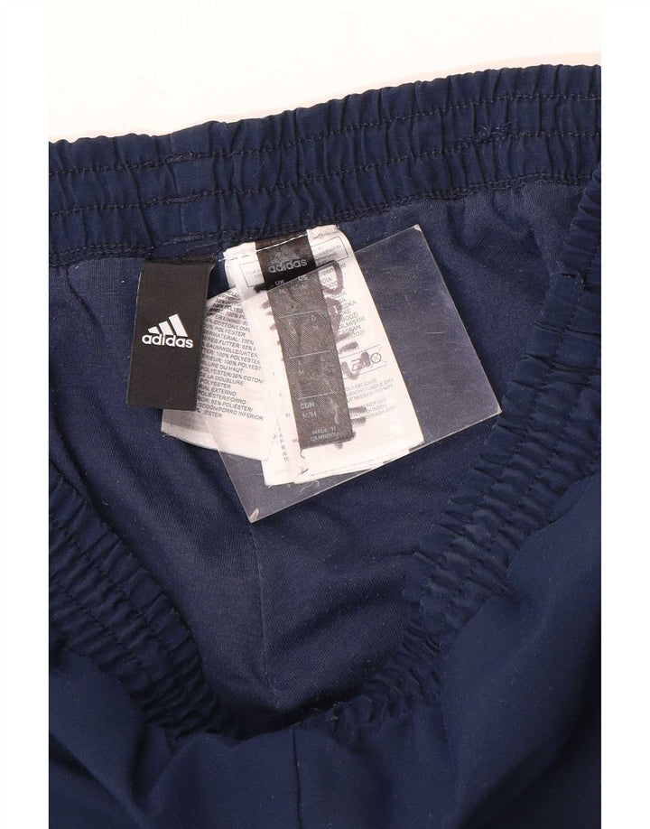 Γυναικεία αθλητική φόρμα Adidas Παντελόνι Joggers UK 14 Medium Navy Blue Polyester