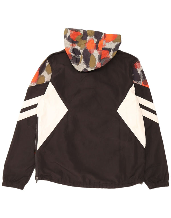 Ανδρικό πουλόβερ με κουκούλα SUPERDRY Rain Jacket UK 40 Large Black Spotted