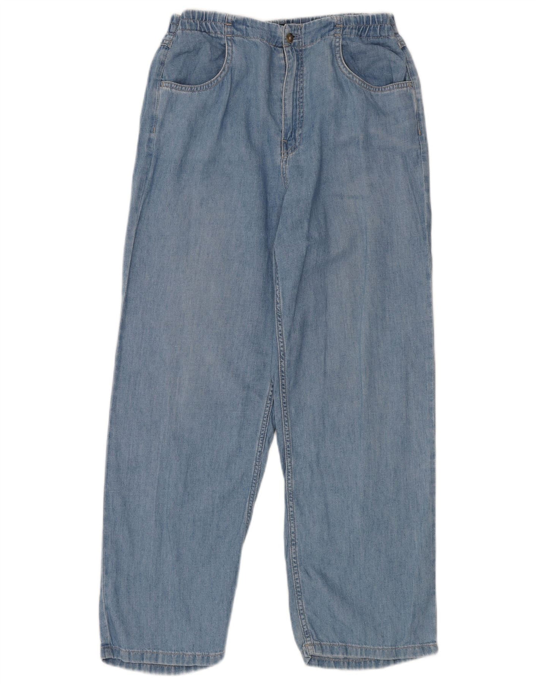 Massimo Dutti Γυναικείο Ψηλό Χαλαρό Τζιν W28 L28 Μπλε