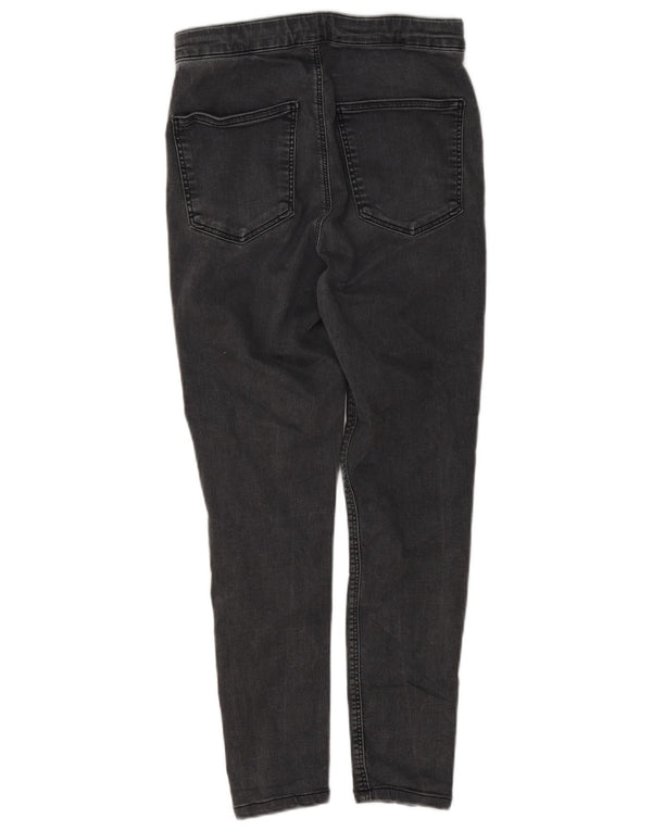 Topshop Γυναικείο Cropped Jeans W32 L25 Γκρι βαμβακερό
