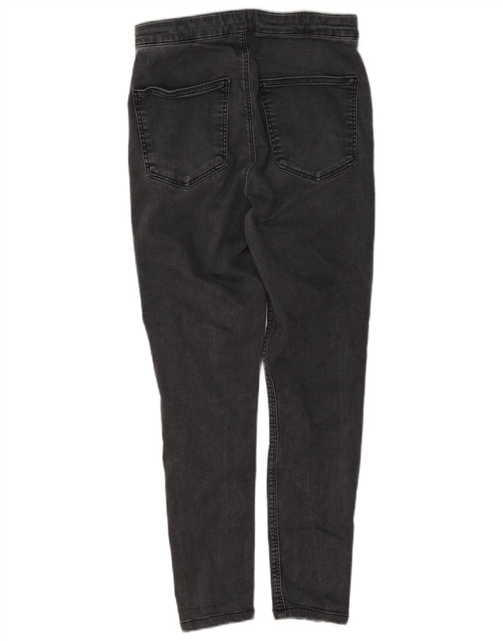 Topshop Γυναικείο Cropped Jeans W32 L25 Γκρι βαμβακερό