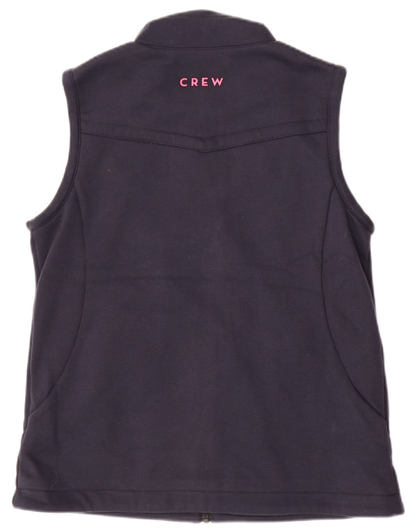 Crew Clothing Γυναικεία αμάνικη αθλητική φόρμα Top Jacket UK 12 Medium Navy Blue