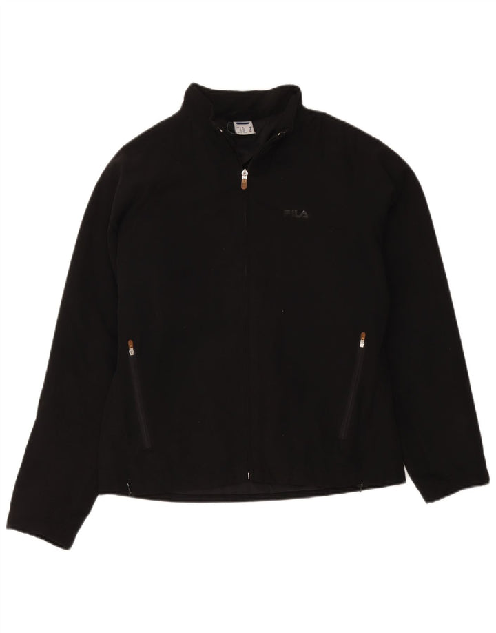Fila Γυναικείο Μπουφάν Windbreaker UK 14 Medium Black Polyester