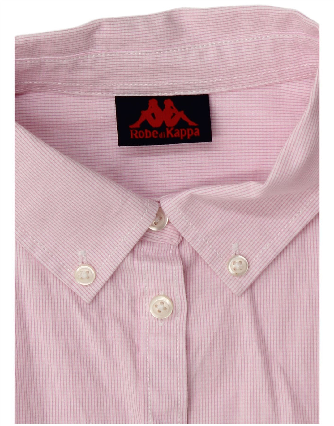 Kappa γυναικείο πουκάμισο UK 16 Large Pink Check Cotton