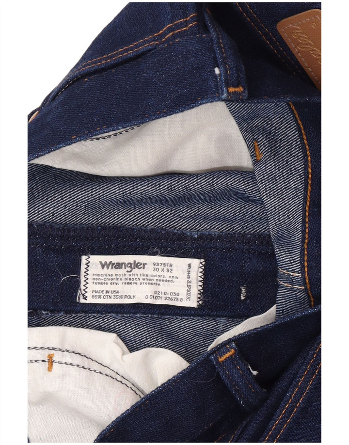 Ανδρικό Slim Jeans Wrangler W30 L32 Navy Blue Cotton