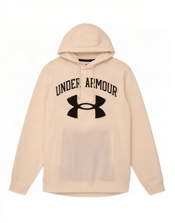 Under Armour Ανδρικό γραφικό με κουκούλα, μεσαίο λευκό βαμβακερό