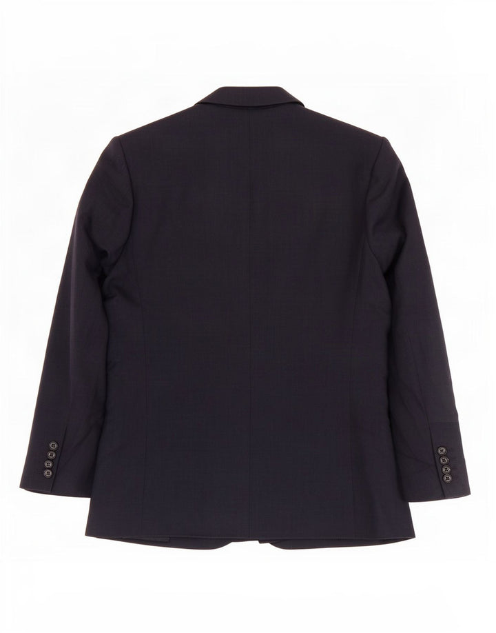 Marks & Spencer Ανδρικό μπλέιζερ με 2 κουμπιά μπουφάν UK 40 Medium Navy Blue Wool