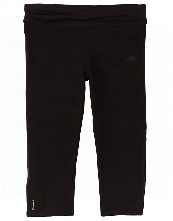 Adidas Γυναικείο κολάν Capri Climalite UK 12/14 Medium Black