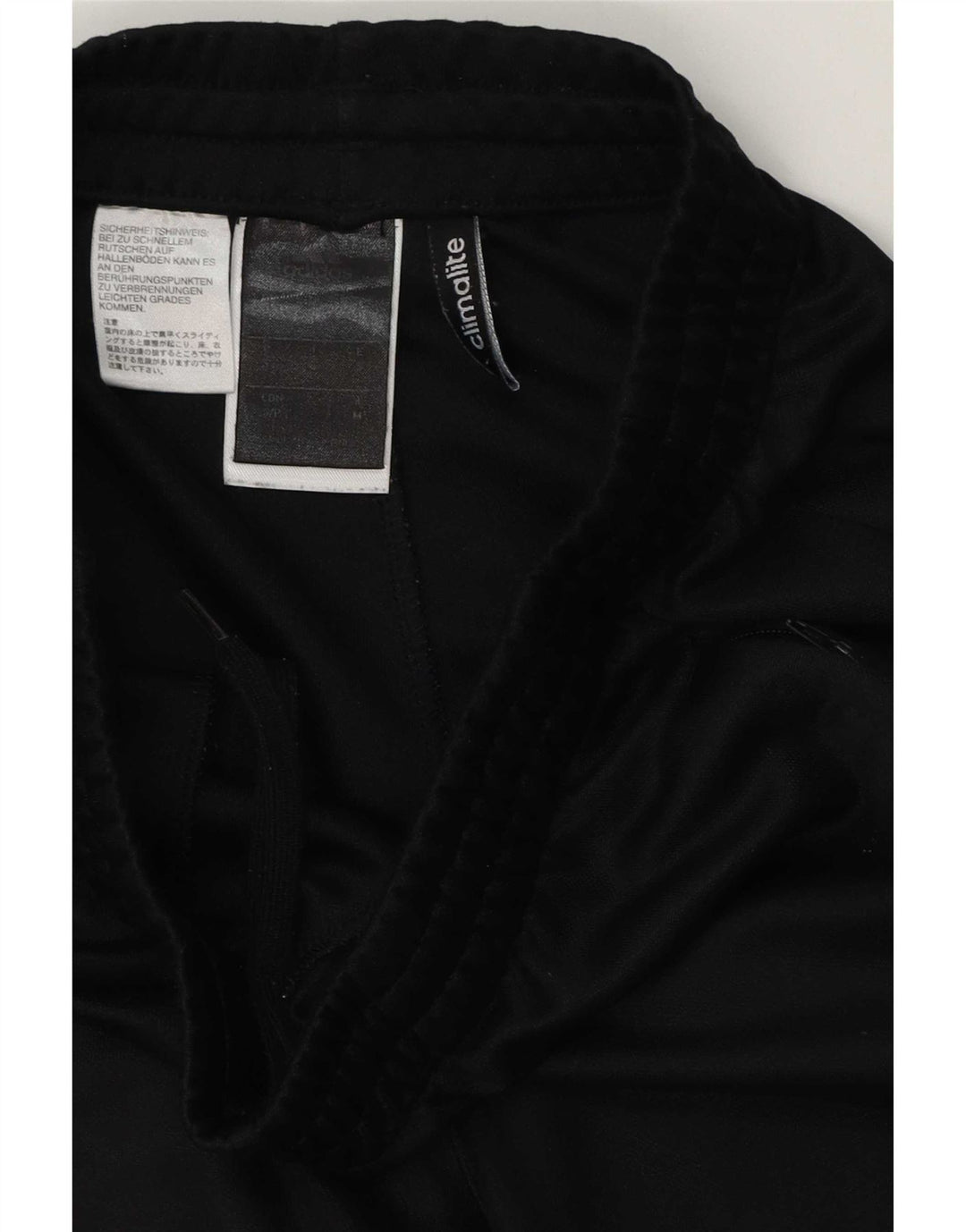 Ανδρική αθλητική φόρμα Adidas Climalite Μικρό μαύρο πολυεστέρα