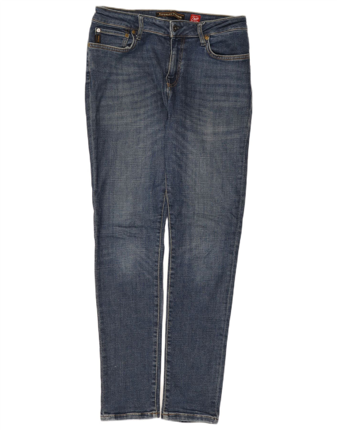 Ανδρικό Slim Jeans Superdry W34 L34 Blue Cotton
