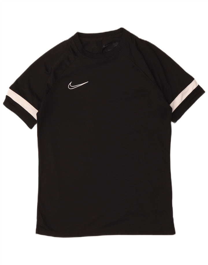 Ανδρικό T-Shirt Nike Dri Fit Τοπ μεσαίου μαύρου χρώματος πολυεστέρας