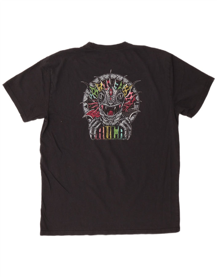 Ανδρικό T-Shirt RVCA Relaxed Fit Top Large Μαύρο