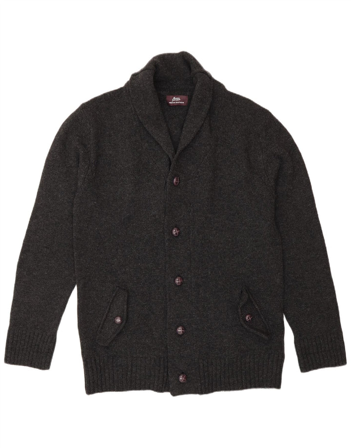 Marks & Spencer Ανδρική ζακέτα πουλόβερ μεγάλο γκρι μαλλί