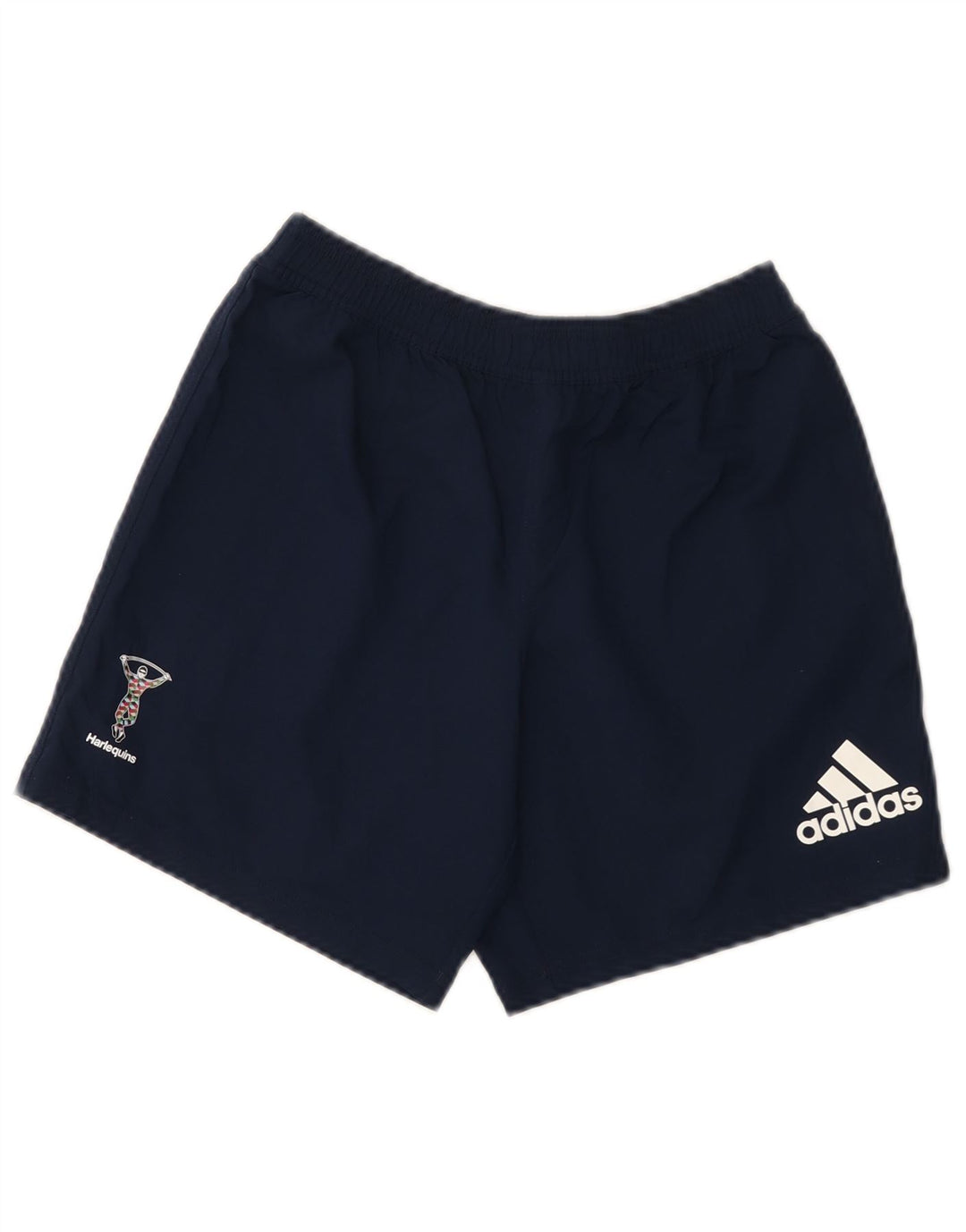 Ανδρικό γραφικό αθλητικό σορτς Adidas Small Navy Blue Polyester
