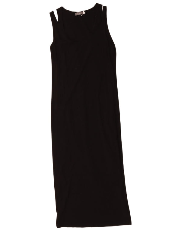Γυναικείο Maxi Αμάνικο Φόρεμα MINT VELVET UK 12 Medium Black
