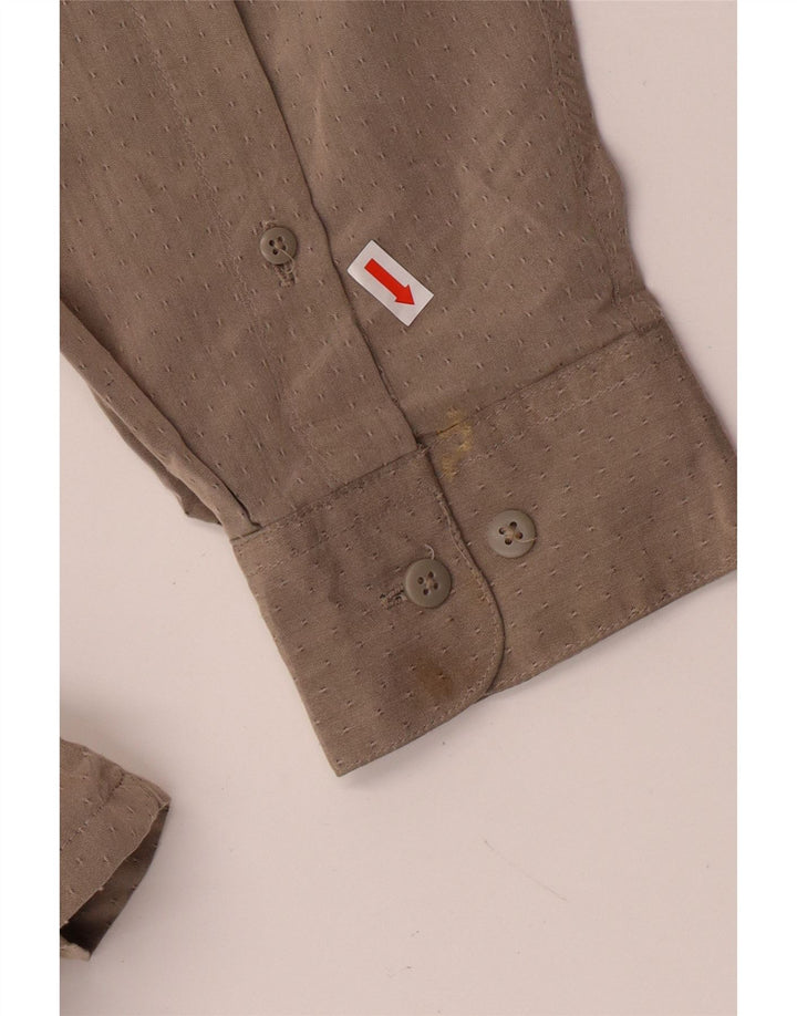 Ανδρικό πουκάμισο Pierre Cardin, μέγεθος 17 17 1/2 XL με γκρι στίγματα ρεγιόν