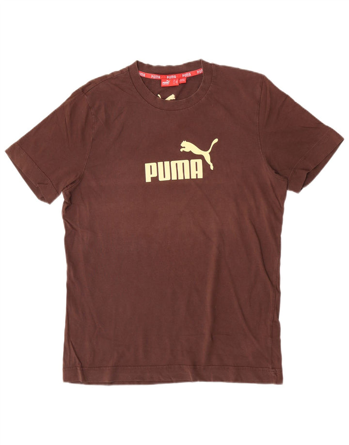Ανδρικό γραφικό T-Shirt Puma Top Μεσαίο καφέ