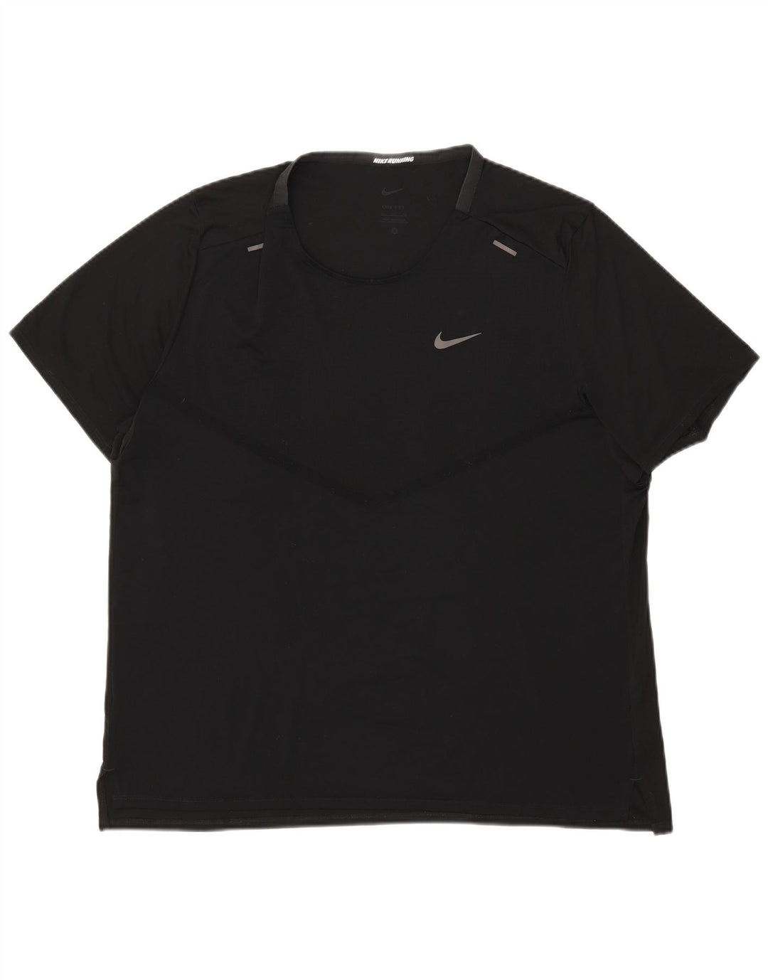 Ανδρικό T-Shirt NIKE Dri Fit Top XL Μαύρο πολυεστέρα