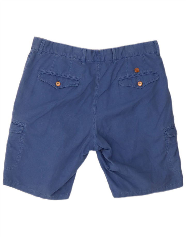 Ανδρικό σορτς Cargo Massimo Dutti EU 42 Large W32 Blue