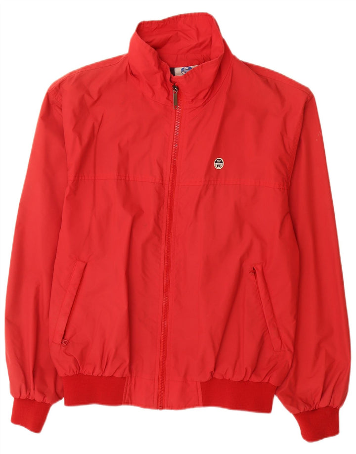 Ανδρικό μπουφάν North Sails Bomber UK 40 Large Red Polyamide