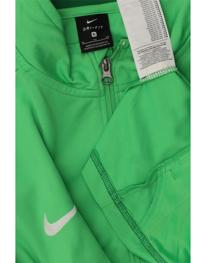 Ανδρική φόρμα Nike Graphic Top Jacket XL Green Colourblock Polyester