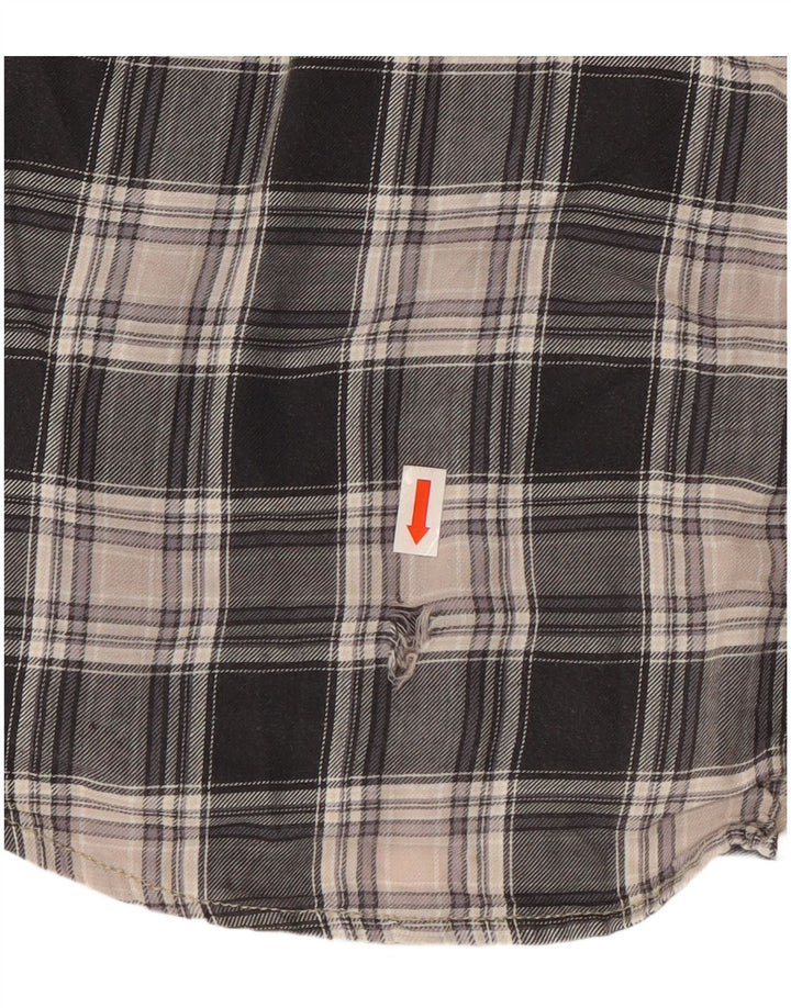 Γυναικείο πουκάμισο Marlboro Classics IT 46 Large Black Check