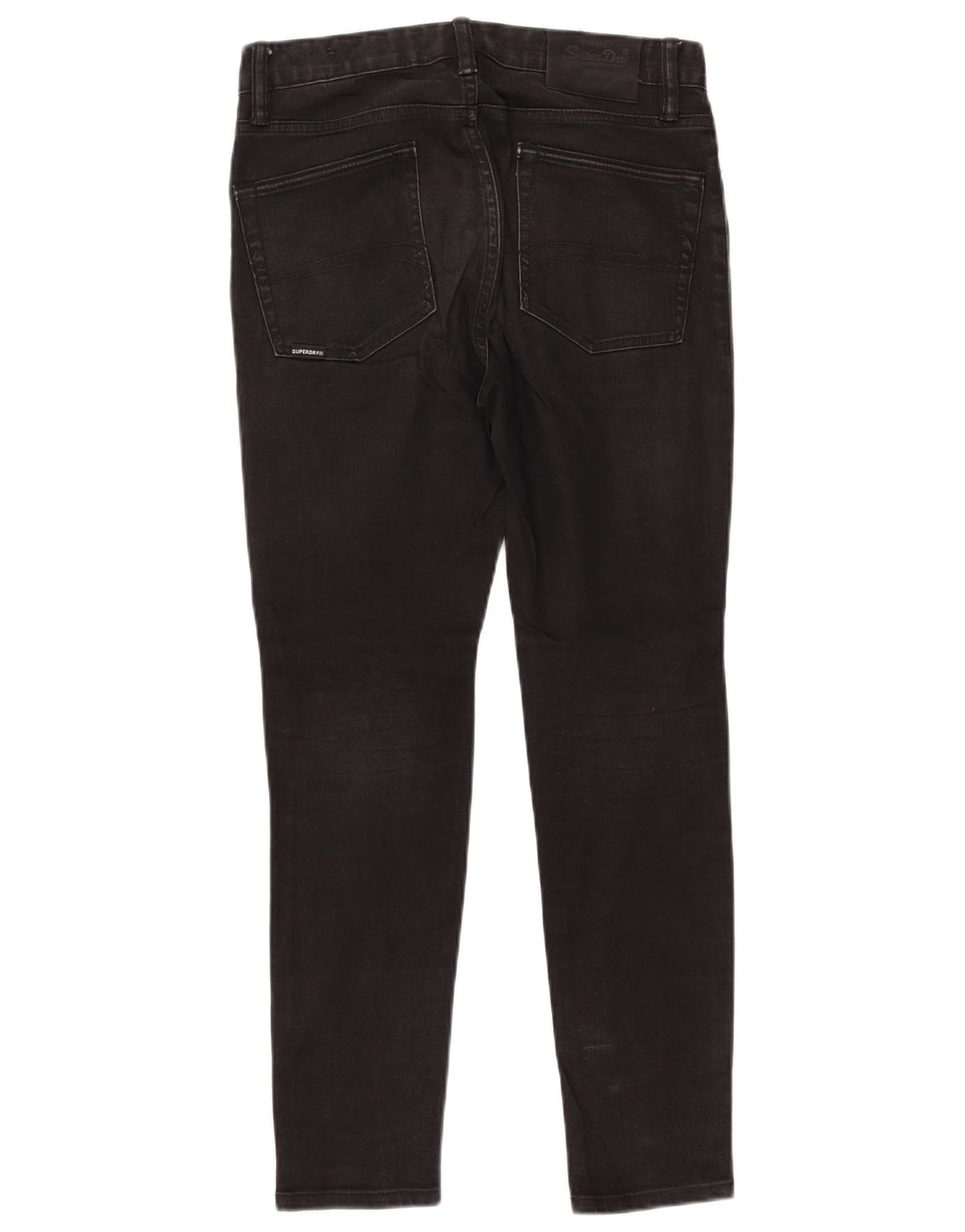 Ανδρικό Skinny Jeans Superdry W30 L30 Μαύρο βαμβακερό