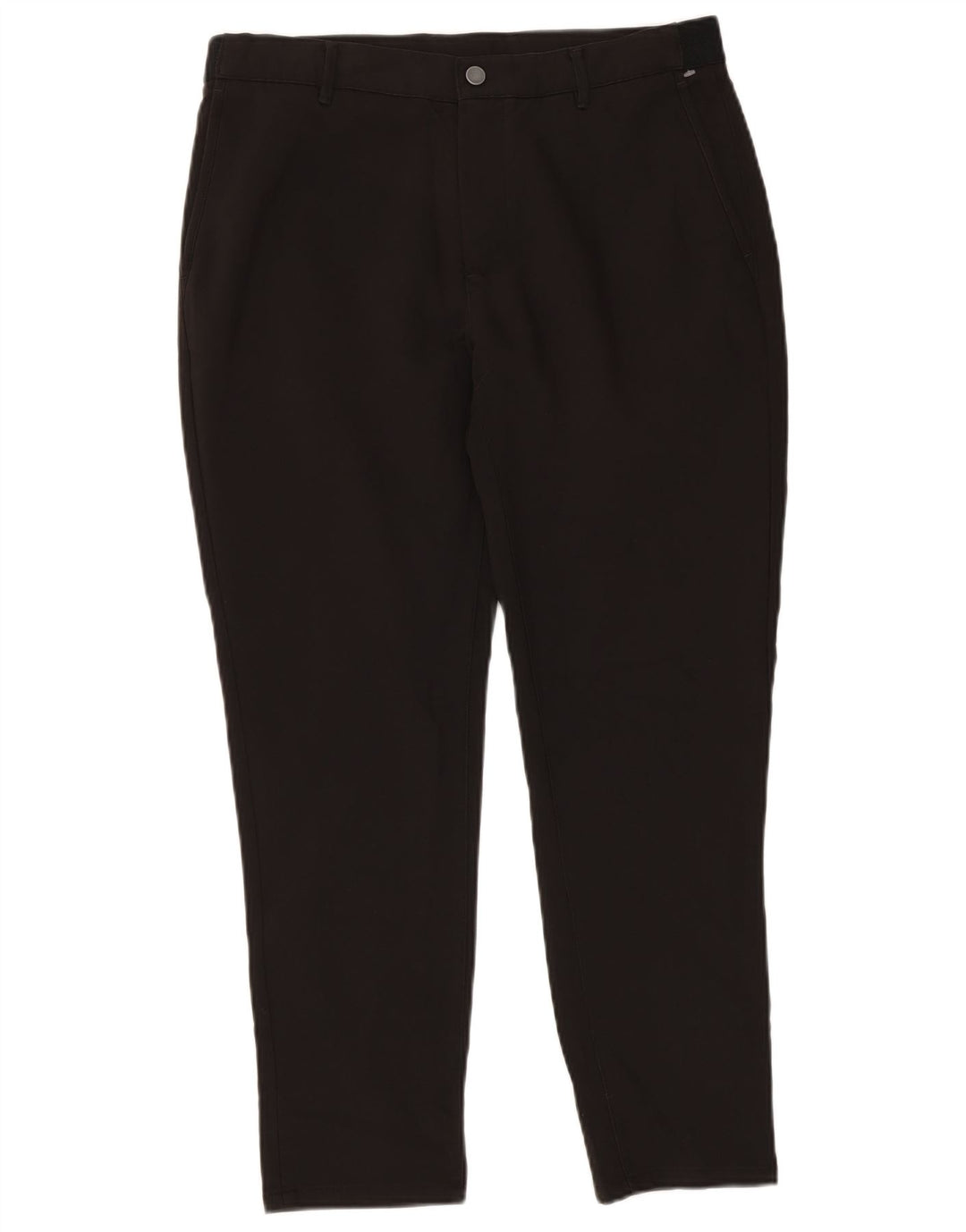 Zara Ανδρικό Slim παντελόνι Chino μεγάλο W32 L27 Μαύρο