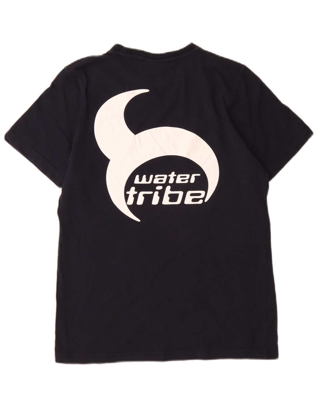 Ανδρικό γραφικό T-Shirt Slam Top από μεσαίο μπλε ναυτικό βαμβακερό
