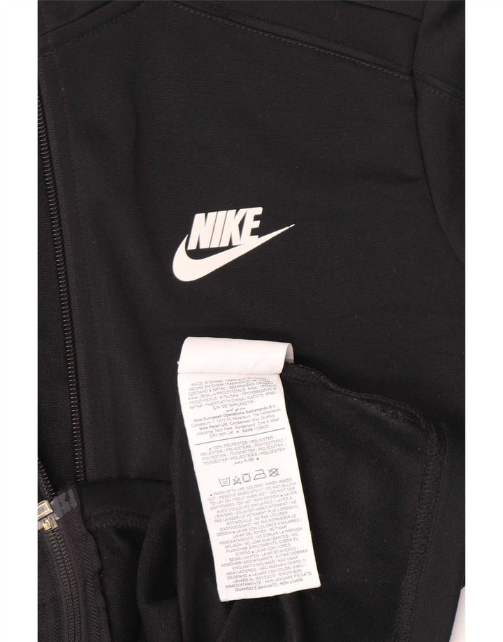 Μπουφάν Nike Boys αθλητική φόρμα 10-11 ετών μεσαίο μαύρο πολυεστέρα