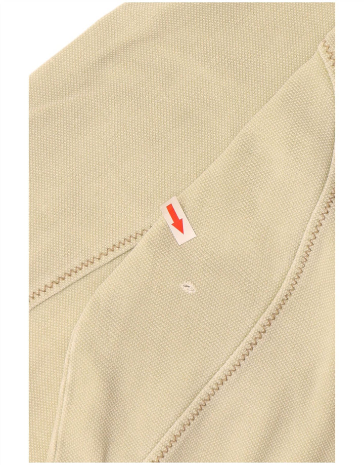 Ανδρικό φούτερ με λαιμόκοψη με φερμουάρ Face Jumper XL Μπεζ βαμβακερό