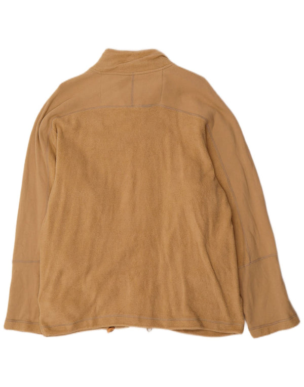 Ανδρική φόρμα Champion Fleece Top Jacket μεσαίο μπεζ βαμβακερό