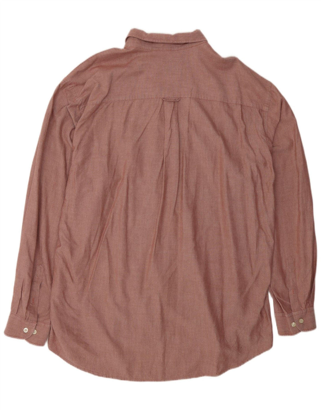 LACOSTE Mens Shirt 2XL Maroon Cotton