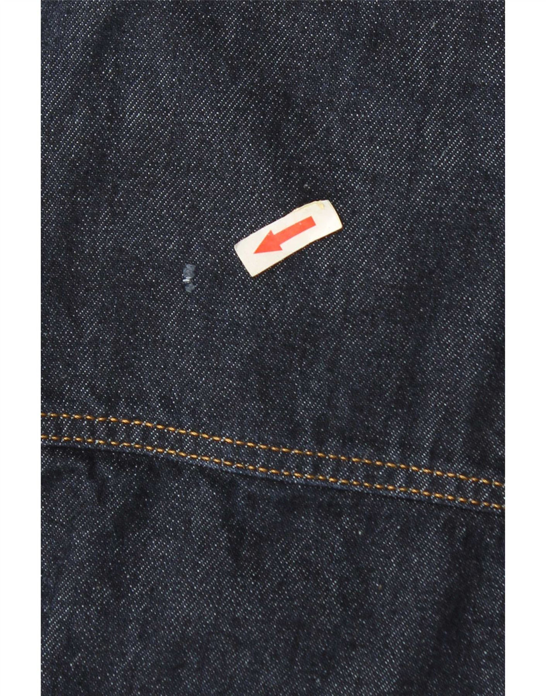 Zara Ανδρικό Τζιν Μπουφάν UK 42 XL Navy Blue Polyester