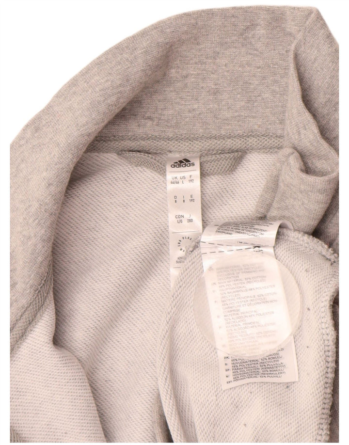 Ανδρική φόρμα ADIDAS Top Jacket UK 44/46 μεγάλο γκρι βαμβακερό