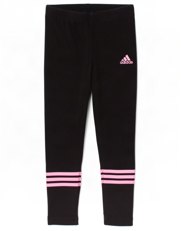 Κοριτσίστικα κολάν Adidas 3-4 ετών Μαύρο