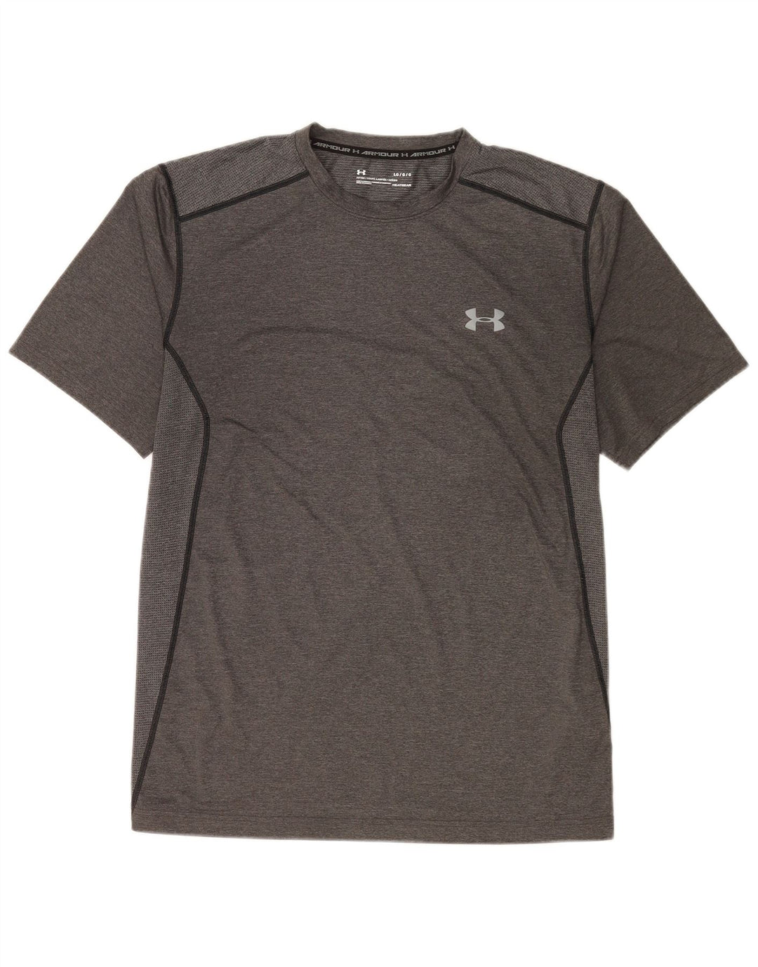 Ανδρικό μπλουζάκι Under Armour Heat Gear Top Large Grey Polyester