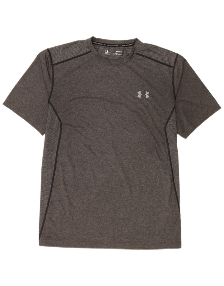 Ανδρικό μπλουζάκι Under Armour Heat Gear Top Large Grey Polyester