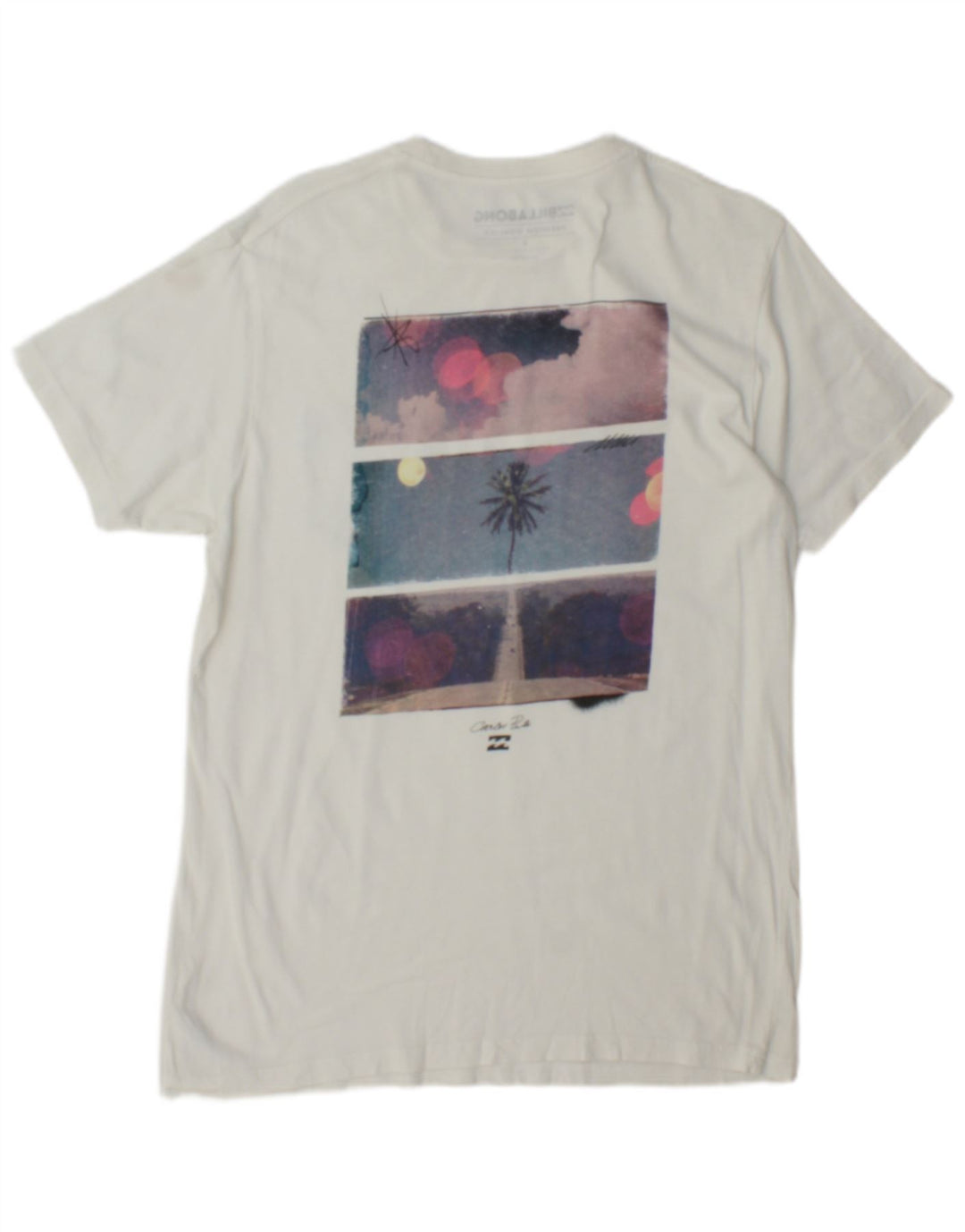 Ανδρικό γραφικό T-Shirt Billabong Top Small White