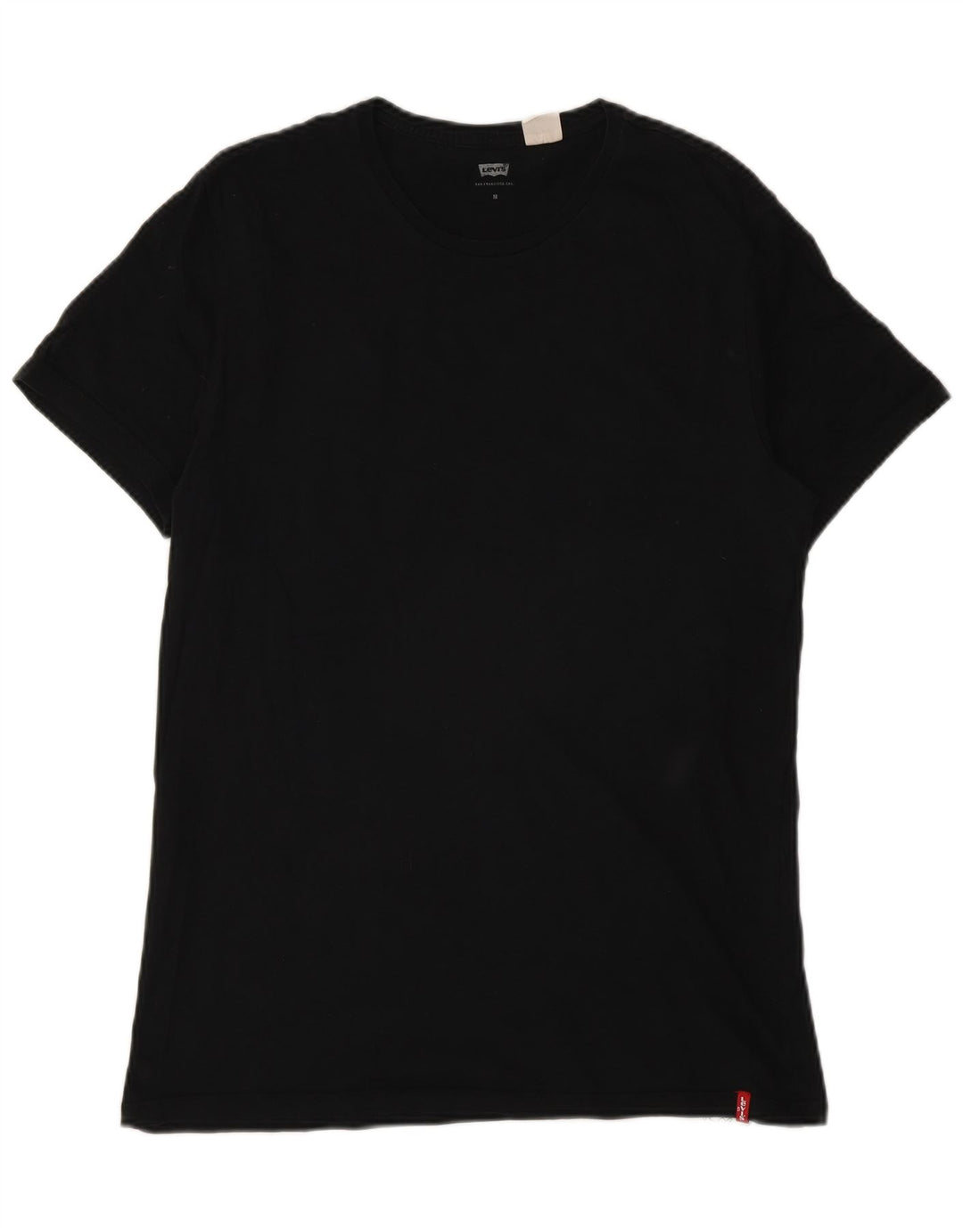 Γυναικείο T-Shirt Levi's Top UK 12 Medium Black