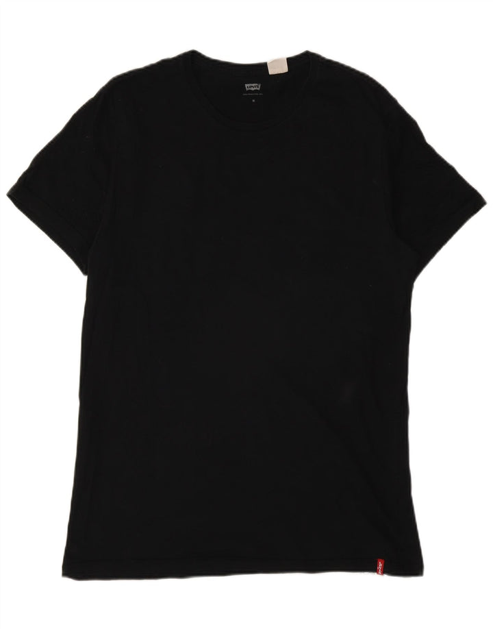 Γυναικείο T-Shirt Levi's Top UK 12 Medium Black