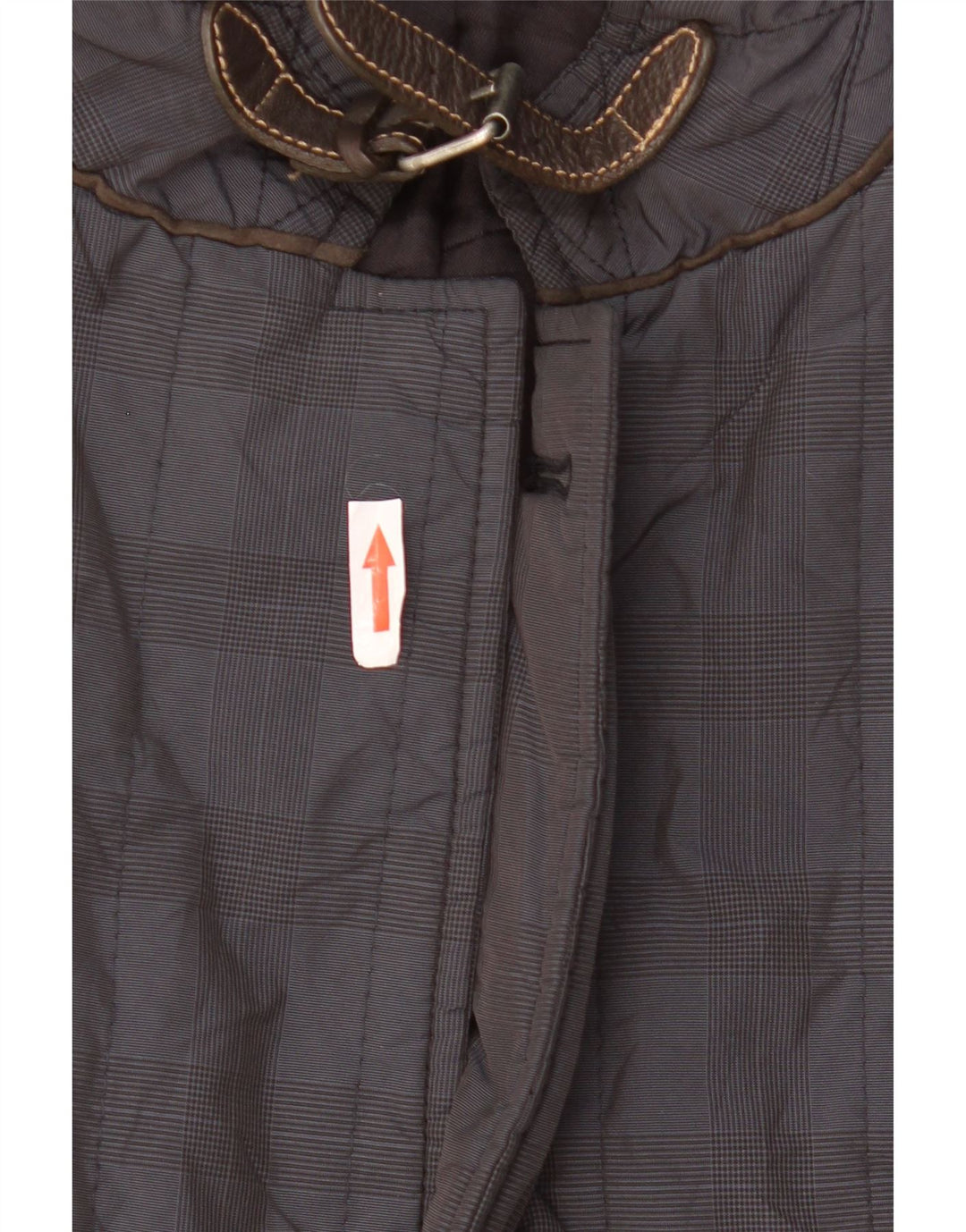 Massimo Dutti Ανδρικό Utility Jacket UK 40 Large Navy Blue Check Acetate