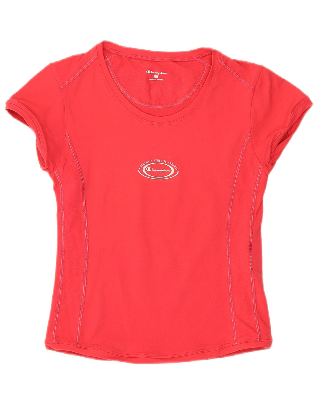 Champion Γυναικεία Crop Graphic T-Shirt Top 8 Small Pink Polyamide