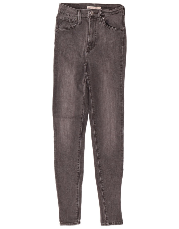 Γυναικείο τζιν LEVI'S Mile High Super Skinny W26 L30 Γκρι βαμβακερό