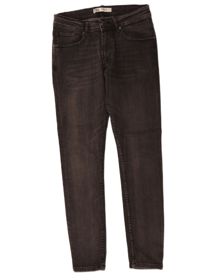 Zara Ανδρικό Slim Jeans EU 40 Medium W31 L28 Γκρι βαμβακερό