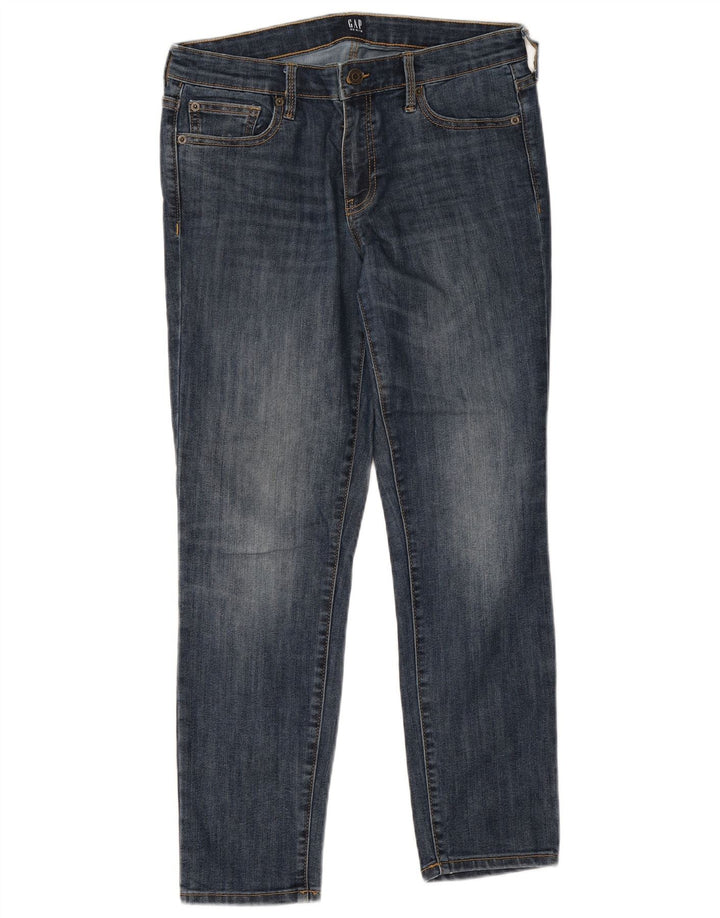 Gap Γυναικείο Slim Jeans W30 L27 Μπλε βαμβακερό