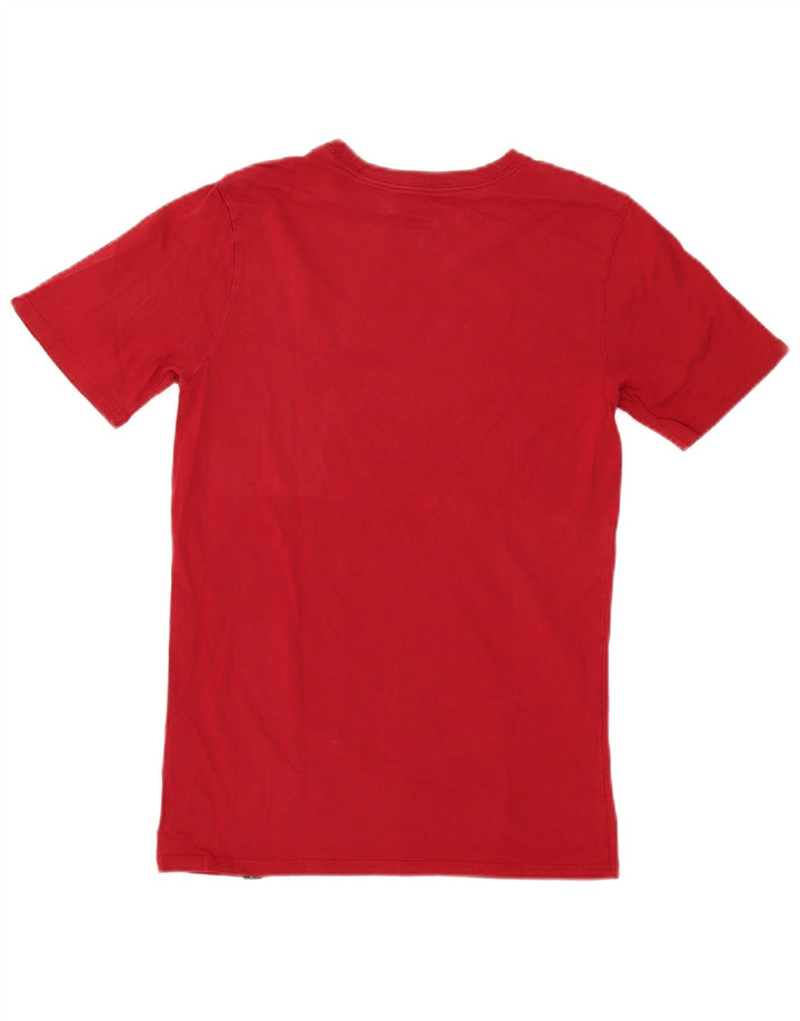 Jordan Ανδρικό T-Shirt Top Μικρό κόκκινο βαμβακερό