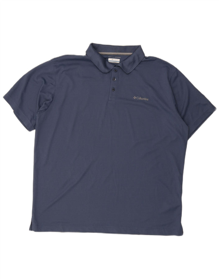 Ανδρικό πουκάμισο Columbia Omni-Wick Polo XL Navy Blue Polyester