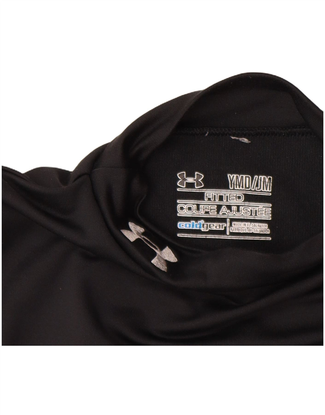 UNDER ARMOR Κοριτσίστικα Cold Gear Μακρυμάνικο 9-10 ετών Μεσαίο Μαύρο